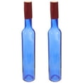 thumbnail image 4 of Monyance Empty Wine Bottle 2pcs Glass Wine Bottles Empty Wine Bottles Empty Glass Bottles for Drinks Wine Liquor(12.99X2.13X1.14Inches), 4 of 11