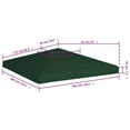 thumbnail image 4 of vidaXL Gazebo Cover Outdoor Canopy Top Replacement Sunshade Patio Shelter, 4 of 33
