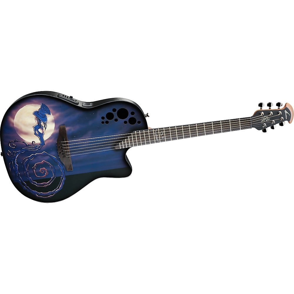 Ovation LimitedEdition DJ Ashba Demented AcousticElectric Guitar