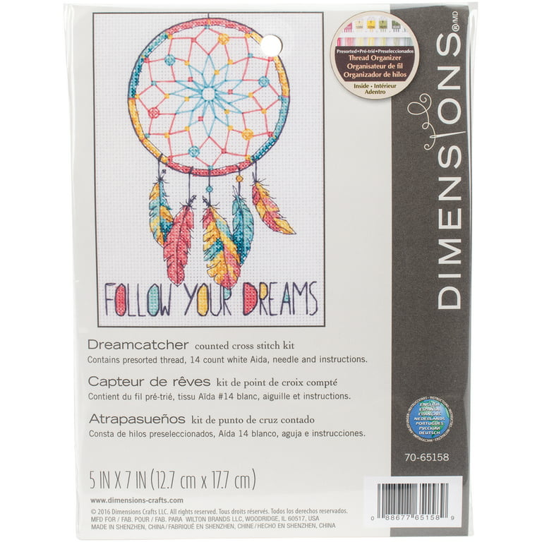  Dimensions Mini Counted Cross Stitch Kit for Beginners