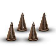 Legends International Small Hawaiian Cone Tabletop Torch Smooth Copper - 4 Pack