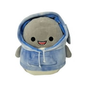 Squishmallows Official Kellytoys Plush 8 Inch Gordon the Shark with Hoodie Squad Ultimate Soft Plush Stuffed Toy