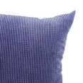 thumbnail image 4 of Funda de almohada de pana cuadrada para la cintura, 20'' y 24'' Azul 50 x 50 cm, 4 of 9