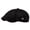 Black, variant on Men's Adjustable Fit Newsboy Cap Cotton Herringbone Flat Hat Washed Beret Ivy Style for Golf Cabbie Driving Casual Fashion (Yellow)