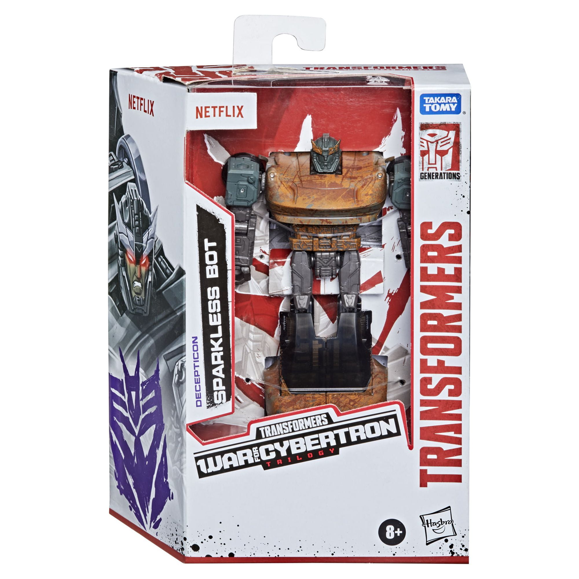 Transformers Toys Generations War for Cybertron Series-Inspired Deluxe Sparkless Bot