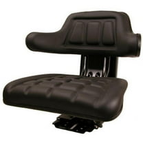 RAParts W222BL Universal Tractor Seat Black Fits Ford 2000 3000 4000 5000 6600 7000