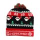thumbnail image 4 of Gorro de Navidad Yinane con luces LED para Mujer y hombre Color negro, 4 of 8