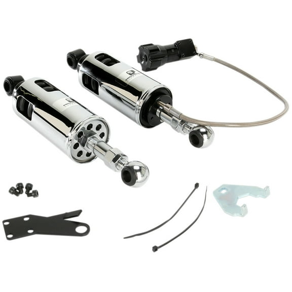 Progressive 422 Series Chrome Rear Shocks w/RAP (422-4103C)