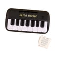 thumbnail image 4 of Juguete de piano para bebé, juguetes musicales con sonido, piano de bolsillo musical, mini piano electrónico para negro, 4 of 9