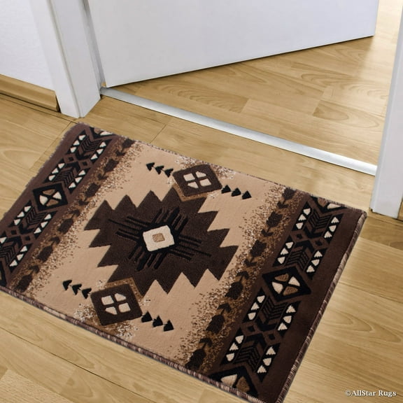 Allstar Berber Doormat Accent Rug Woven High Quality High Density Double Shot Drop-Stitch Carving (2' 0" x 3' 3")