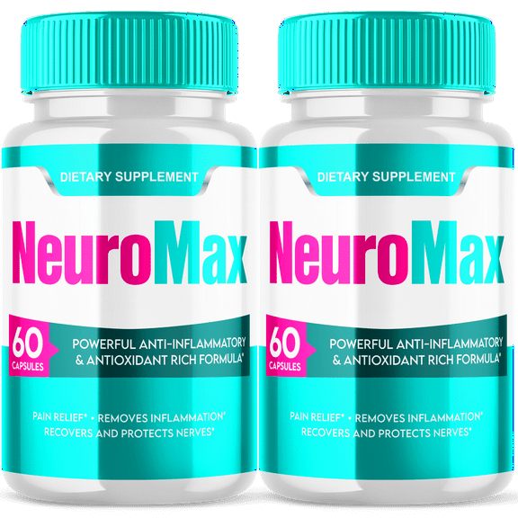 NeuroMax Nootropic Pills Natural Formula Brain Supplement 120 Capsules