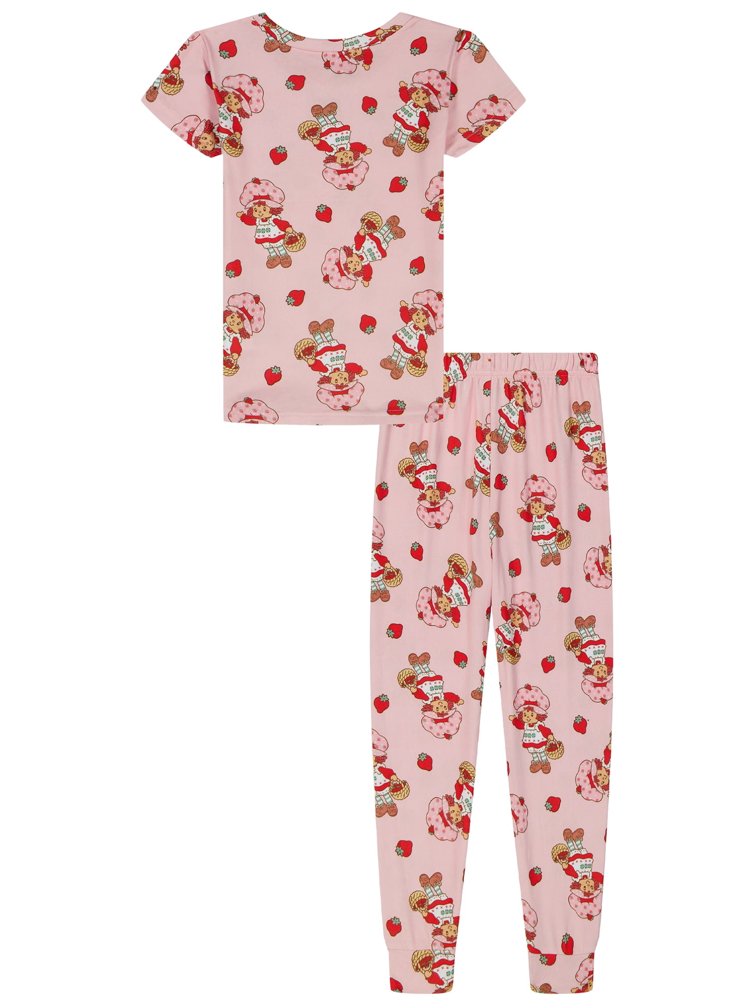 Kids Short Sleeve and Pant Snug Fit Pajama Set, 2-Piece, 4-10