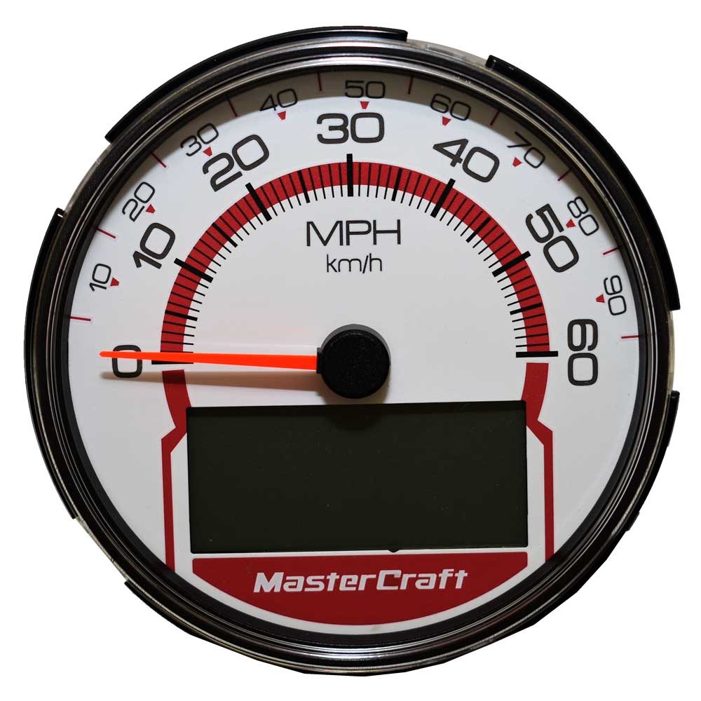 MasterCraft Boat Speedometer Gauge 5008010 Medallion 5 Inch Digital