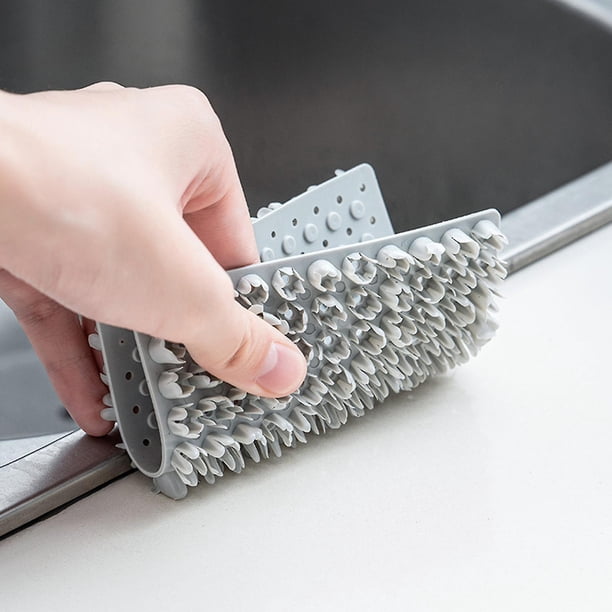 2 uds Pp cepillo de limpieza práctico alta fricción fácil de usar fácil de limpiar limpiador accesorios de cocina