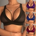 thumbnail image 3 of Sexy Bras for Women Deep V Plus Size No Underwire Bras Comfortable Smooth Push Up Comfort No Padded Bra Underwear, 3 of 4