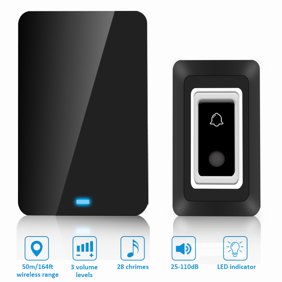 Fosmon Wavelink 51004hom Wireless Door Open Chime Sensor Alarm Doorbell For Store Restaurant Business Company More 400ft Range 52 Chime 1 Sensor 1 Receiver Walmart Com Walmart Com