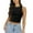 Black, variant on Hpapadks Tank Tops for Women Solid Sleeveless Tight Bottomed Shirt Crew Neck Racerback Top Camisole Tops for Women Beige L