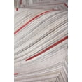 thumbnail image 4 of Exquisite Rugs Natural Hide Ivory/Beige/Red/Multi Leather Hide Hand-Tufted Area Rug, 4 of 4