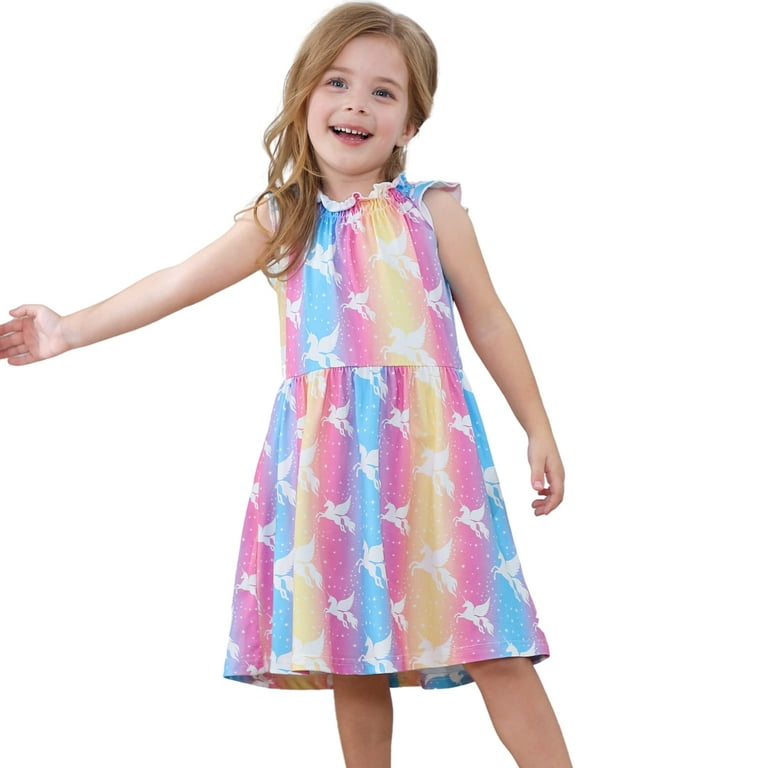 Unicorn dress top size 8