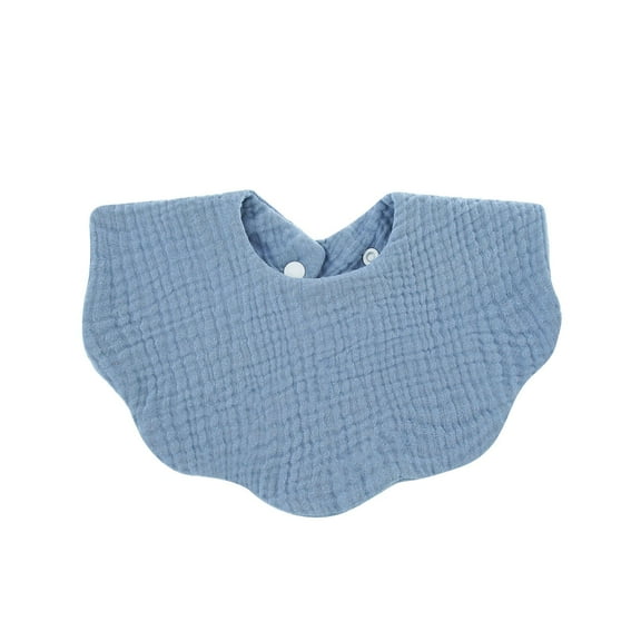 Wancir Muslin Drool Bibs for Boys Girls, Adjustable Baby Bibs for Drooling and Teething, Soft Cotton Baby Bandana Bibs for Newborn Feeding Essentials