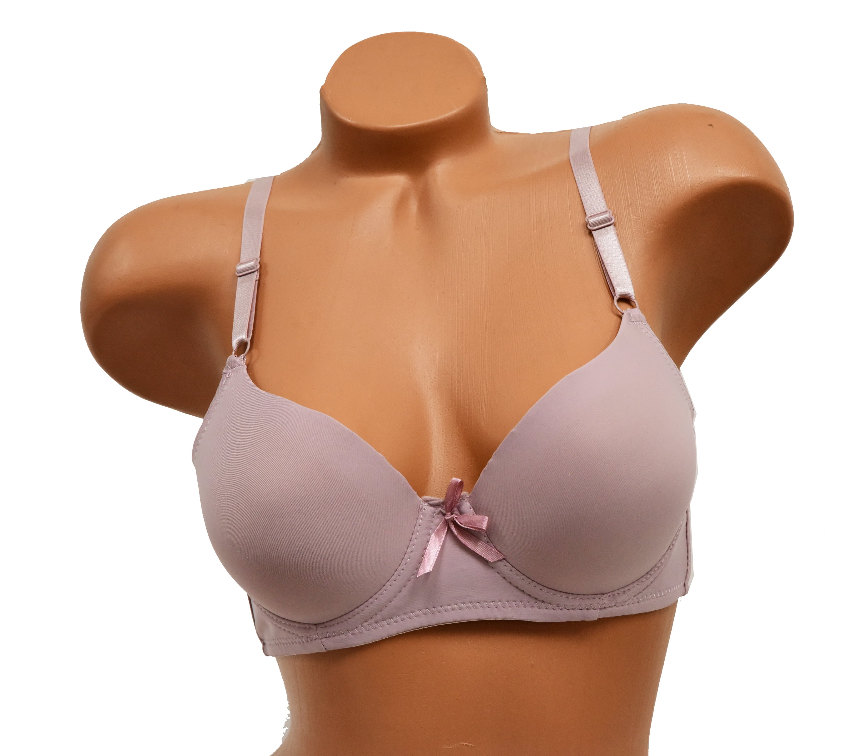 Women Bras 6 Pack of T-shirt Bra B Cup C Cup D Cup DD Cup DDD Cup 38C (8611)