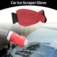 thumbnail image 2 of Unique Bargains 1pc 36x18cm Universal Car Ice Scraper Glove W/ Snow Frost Remover 600D Oxford Cloth Red, 2 of 7