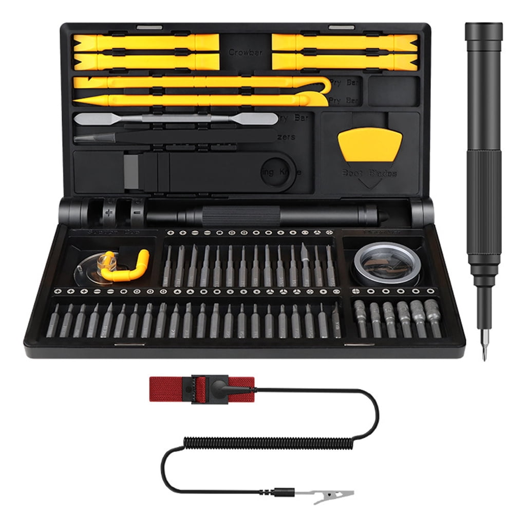 Zeiwohndc Electric Screwdriver, 69 in 1 Cordless Screwdriver Repair Tool Kits, Precisions