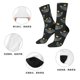 thumbnail image 5 of Fotbe Faces Of The Cat Calcetas Largas con Estampado para Hombre y Mujer – Calcetas de Compresión Transpirables y Elásticas, Viajar y Uso Diario Talla 5-11, 5 of 6