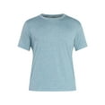 thumbnail image 5 of Athletic Works Men's and Big & Tall Men's Soft ButterCore Tee with Short Sleeves, Sizes S-5XL, 5 of 5