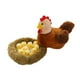 thumbnail image 1 of Escultura de pollito grande de simulación, figuras de animales de peluche, juguete de granja, pollito para estilo A, 1 of 9