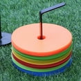 thumbnail image 3 of NIBOLOG Football Training Mark Plate Non-slip Agility Training Vibrant Color Soccer Training Obstacle Logo Round Disc for Exercise, 3 of 8