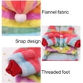 thumbnail image 3 of Suéter cálido para perros, suéter para perros, ropa para gatos, sudadera con capucha para perros y gatos, suéter clásico cálido de invierno, chaqueta de algodón para mascotas, ropa para perros pequeño, 3 of 5