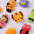 thumbnail image 5 of Joyfy 24 Pcs Halloween Mochi Squishy Toys,Glow in The Dark Squishy Toys for Kids,Halloween Classroom Favors Prizes Party Favors,Claw Machine Filler for Kids,Stress Relief Toys, 5 of 9