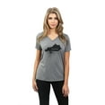 thumbnail image 2 of Thread Tank Home Roots State Kentucky KY Women's Relaxed V-Neck T-Shirt Tee Heather Grey Large, 2 of 4