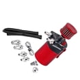 thumbnail image 2 of fastboy Réservoir de Récupération d'Huile Robuste et Durable Application Grand pour Toutes les Voitures Universel Noir+rouge, 2 of 6