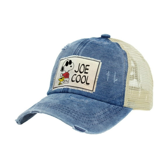 Snoopy Joe Cool - Vintage Distressed Trucker Adult Hat