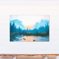 thumbnail image 4 of Creative Products Blue Mountains 32x48 Canvas Wall Art, 4 of 5