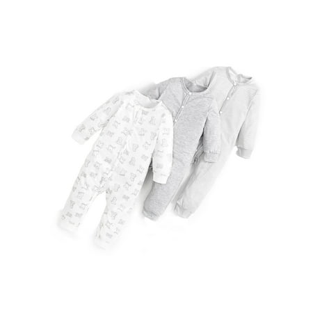 

3pcs Casual Cartoon Round Neck Other Long Sleeve Multicolor Baby Jumpsuits (Baby s)