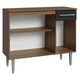 thumbnail image 5 of Gabinete ​Aparador Buffet 3 Puertas Madesa Color Marrón/Negro, 5 of 5