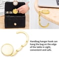 thumbnail image 3 of Folding Purse Handbag Bag Hanger Hook Holder Portable Hook Table Unique Fashion, 3 of 7