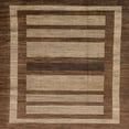 thumbnail image 1 of Ahgly Company Indoor Square Abstract Red Brown Abstract Area Rugs, 8' Square, 1 of 6