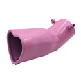 thumbnail image 3 of Tubo de de coche, accesorios automotrices, garganta de cola de de acero inoxidable para Rosa, 3 of 9