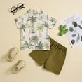 thumbnail image 5 of Icvfdpl Summer Toddler Boys Shoet Sleeve Tops And Shorts 2Pcs Child Kids Set Outfits Cute Baby Streetwear, 5 of 7