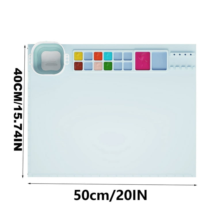  Silicone Craft Mat, Silicone Painting Mat, 20x16