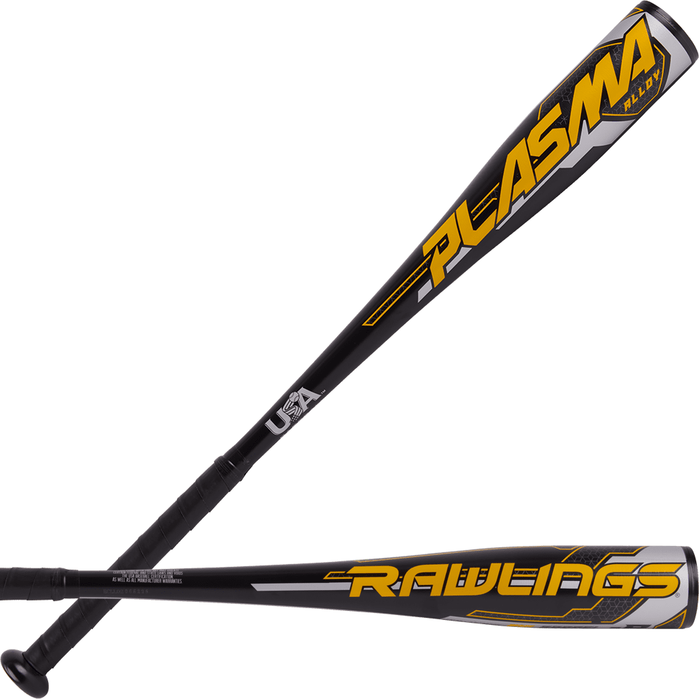 Rawlings | Plasma USA Youth Baseball Bat | 28 inch | -9 Drop Weight