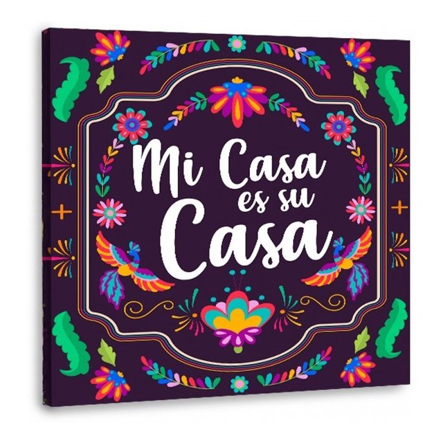 Cuadro Decorativo Mexicano Estilo