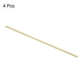 thumbnail image 3 of Uxcell 4pcs Brass Rods (4.5mm)6/32 Inch x (224mm)9 Inch Brass Solid Round for DIY Craft, 3 of 6