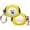 Chimmy, variant on elago BT21 Silicone Case Compatible with AirTag Case, Compatible with Air Tag Keychain - Drop Protection, Track Keys, Backpacks, Purses, Tracking Tag Not Included [MANG] [Official Merchandise]