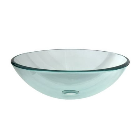 UPC 663370034305 product image for Kingston Brass EVSPCC1 Crystal Glass Vessel Bathroom Sink without Overflow Hole | upcitemdb.com