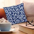 thumbnail image 4 of 2 uds funda de cojín con estilo de textura azul y blanca funda de almohada para sofá funda de almohada para decoración del hogar (tipo 4), 4 of 8